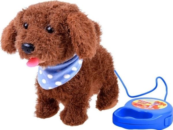 Jokomisiada interaktiv søt hund som går og bjeffer (ZA2857)