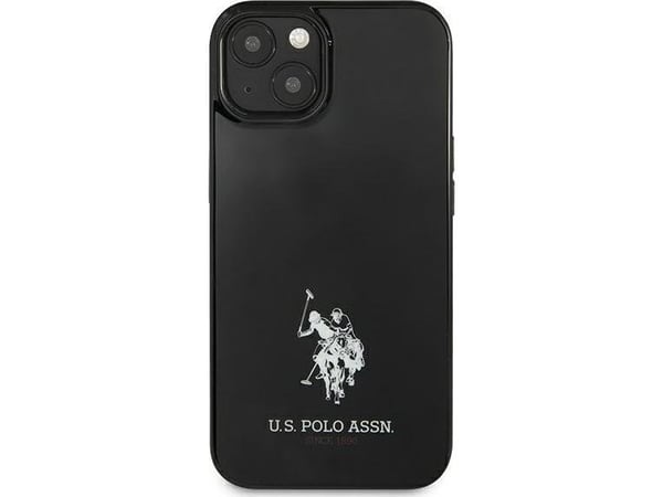 US POLO Assn USHCP13SUMHK mobilskal till iPhone 13 mini - svart - Horses Logo