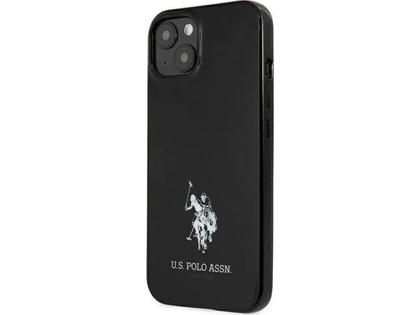 US POLO Assn USHCP13SUMHK mobilskal till iPhone 13 mini - svart - Horses Logo