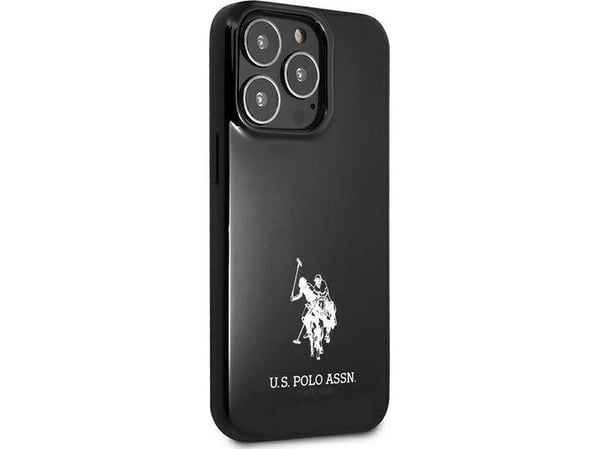 U.S. Polo Assn USHCP13XUMHK iPhone 13 Pro Max 6.7" deksel hestelogo svart