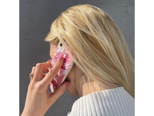 Wozinsky Marble gel deksel til Samsung Galaxy A22 4G rosa