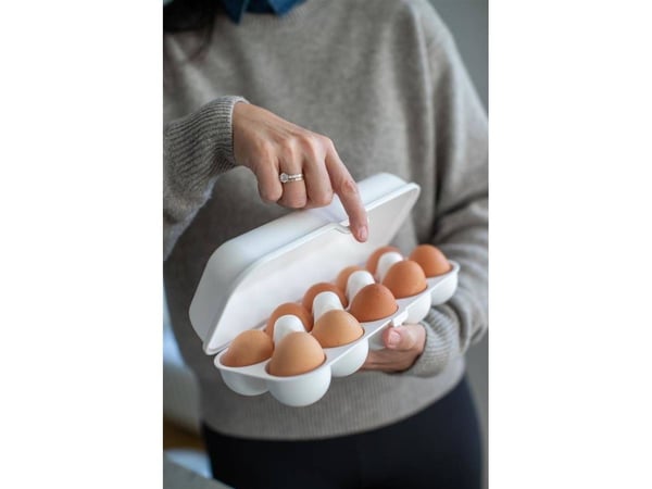 Koziol Eggs to Go 3179525 valkoinen