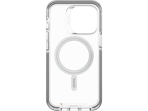 Gear4 D3O Santa Cruz Snap-beskyttelsesveske, Apple iPhone 13 Pro, klar/svart