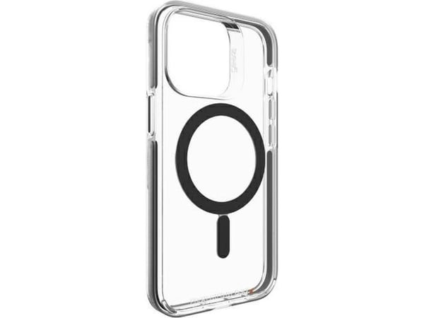 Gear4 D3O Santa Cruz Snap-beskyttelsesveske, Apple iPhone 13 Pro, klar/svart