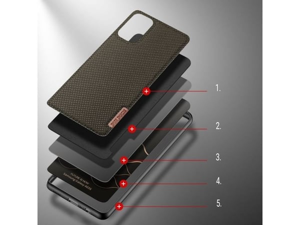 Dux Ducis Fino-skal i nylon till Samsung Galaxy A03s - grön