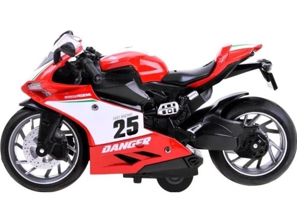 Jokomisiada diecast-modell motorsykkel med trekklek toy ZA3933