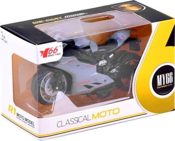 Jokomisiada Diecast-malli Moottoripyörä ja vetolelu ZA3933