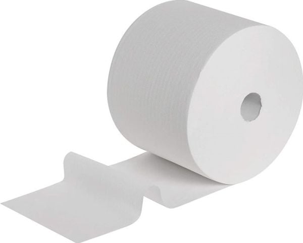 WYPALL 7141 - WYPALL L10 Extra, hvit, 1-lags, stor rull, 1500 biter