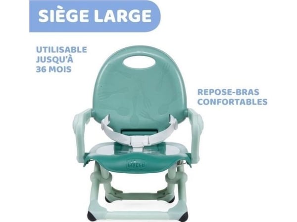 Chicco rese-stol för matning Pocket Snack Sage