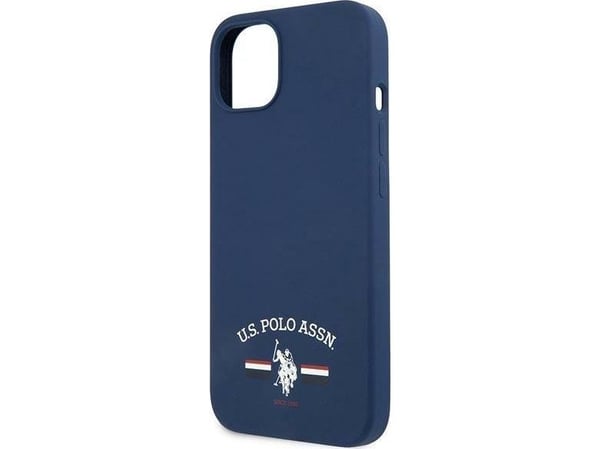 Deksel US Polo Assn US Polo USHCP13SSFGV iPhone 13 mini 5,4 tommer mørkeblå silikonsamling