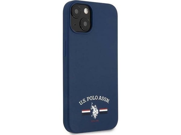 Deksel US Polo Assn US Polo USHCP13SSFGV iPhone 13 mini 5,4 tommer mørkeblå silikonsamling
