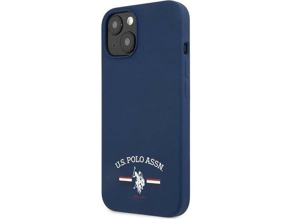 Us Polo Assn USHCP13SSFGV iPhone 13 mini 5,4" silikonfodral mörkblå