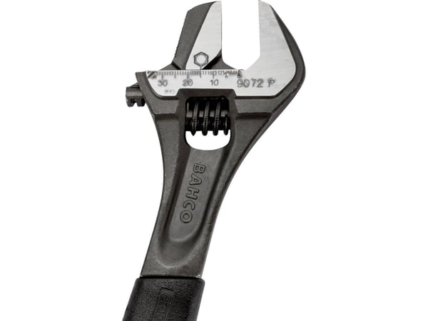 Bahco justerbar fastnøkkel med utskiftbare kjever 308 mm, maks 35 mm ERGO