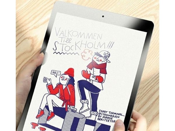 Usams PaperLike-beskyttelse til iPad Air 10,9"