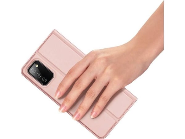 Dux Ducis Skin Pro bookcase-deksel for Samsung Galaxy A03s - rosa