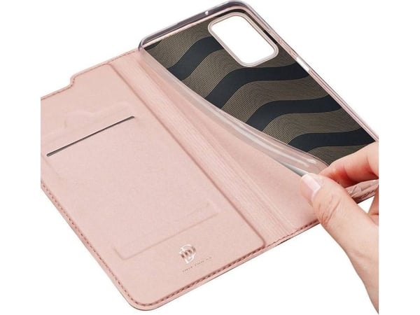 Dux Ducis Skin Pro bookcase-deksel for Samsung Galaxy A03s - rosa