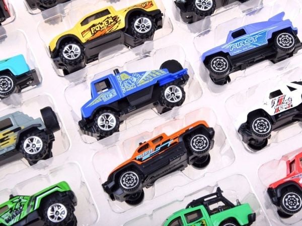 Jokomisiada sett med 20 metallbiler - terrengbiler ZA3233