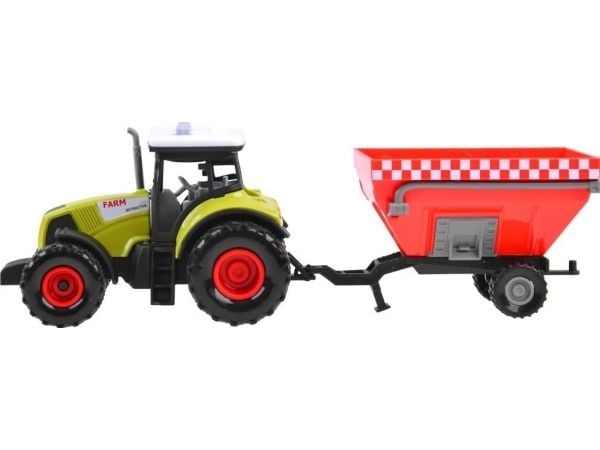 Jokomisiada sett: 3 x traktor + tilhenger til bonden ZA3908