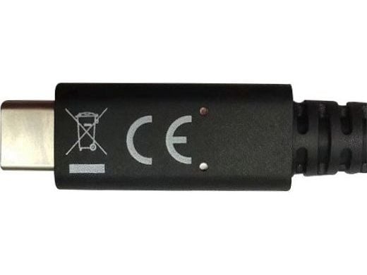 Techly ICOC MUSB40-CMCM08, 0,8 m, USB C, USB C, USB4 Gen 3x2, 40 Gbit/s, Sort