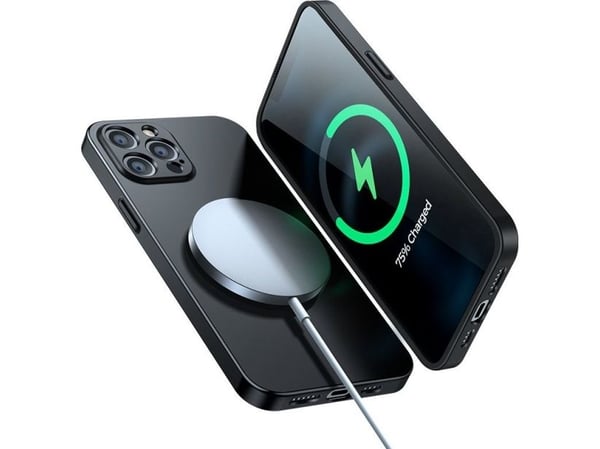 Joyroom 360 deksel forside og bak til iPhone 13 Pro Max + herdet glass skjermbeskytter blå (JR-BP928 blue)