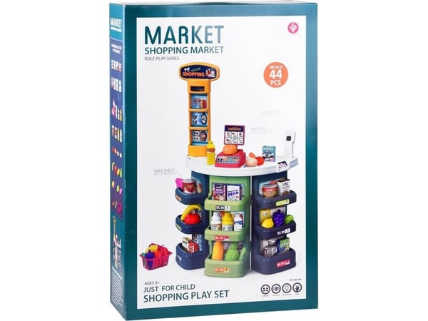 Jokomisiada Supermarket butikk matvarer 44 deler ZA3872