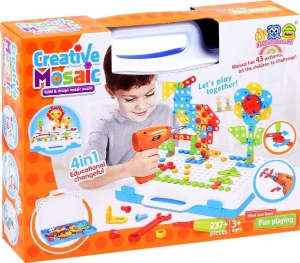 Jokomisiada Creative lohkot 237 kpl ruuvimeisseli ZA3969