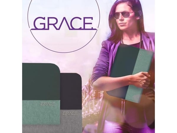 STM Grace - Notebookhylster - 15" - natthimmel