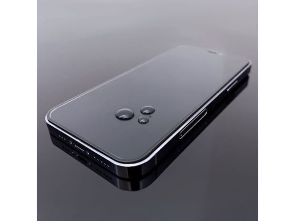 Wozinsky 2x supervahva Full Glue koko näytön karkaistu lasi, jossa Case Friendly kehys iPhone 14, iPhone 13 Pro / iPhone 13 musta