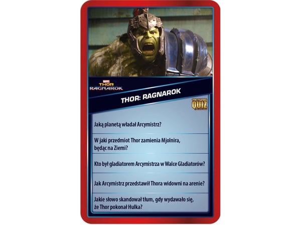 Winning Moves Populærste korte quiz 500 „Marvel“-spørsmål
