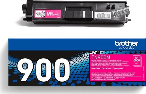 Brother TN-900MP, 6000 sivua, Magenta, 1 kpl