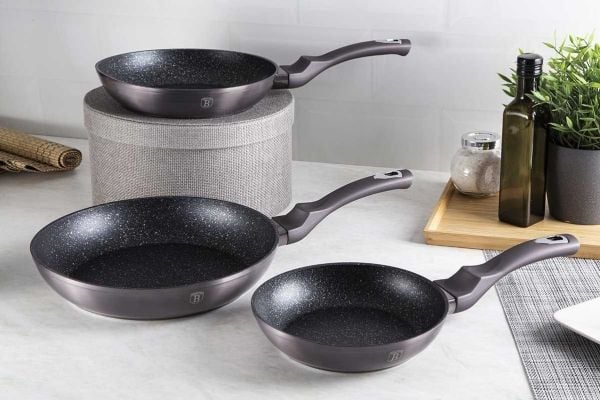 Stekepanne Berlinger Haus sett 20/24/28 cm, 3 deler