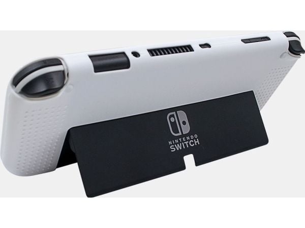 Mimd Silicone Cover Case For Nintendo Switch Oled/White