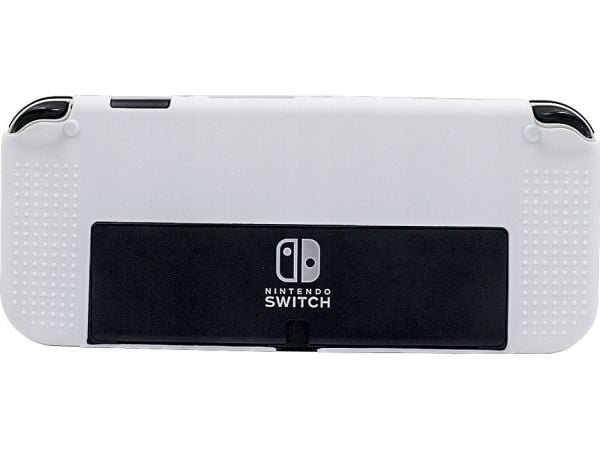 Mimd Silicone Cover Case For Nintendo Switch Oled/White