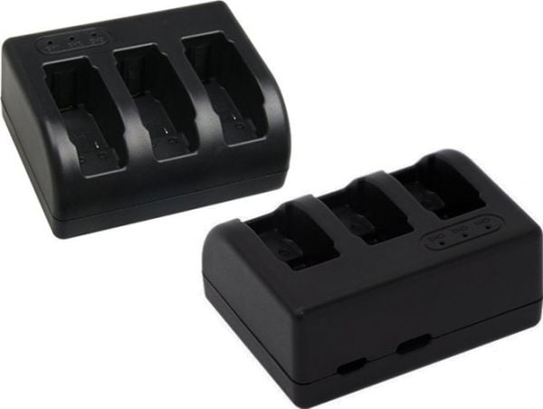 Xrec-lader for 3x batteri/akkumulator Ahdbt-501 til GoPro Hero 5 Black