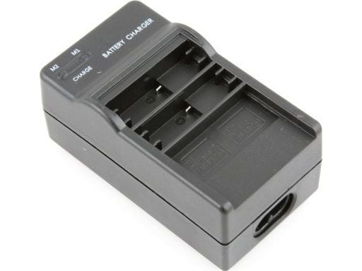Xrec dobbel lader for 2x batteri til GoPro HERO 7 6 5 Black