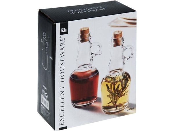 Excellent Houseware flaske for olivenolje/maggi-dosator, sett med 2 stk