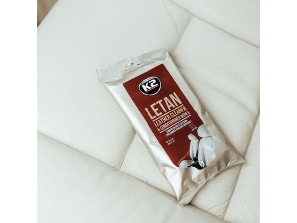 K2 rengöringsservetter för läder, Sweet Night Letan wipes 24 st