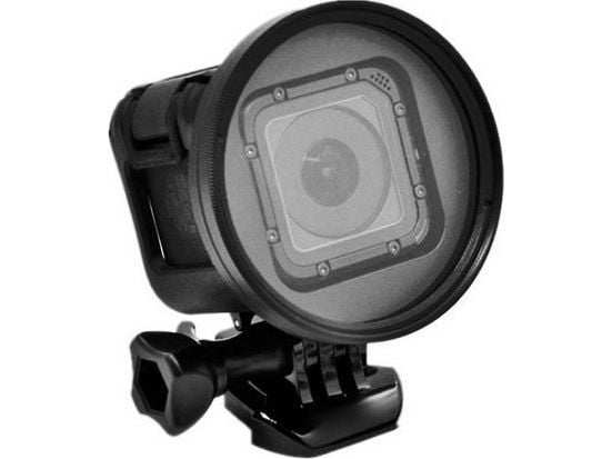 Xrec adapter 58 mm + UV-filter + deksel/kit til GoPro HERO 5 4 Session