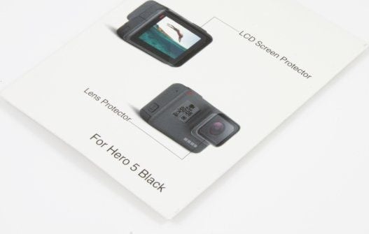 Xrec 2-i-1 beskyttelsessett for objektiv + LCD-skjerm til GoPro Hero 7/6/5 svart