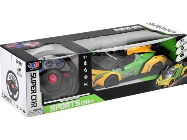 Jokomisiada sportsbil med åpne dører + RC-pilot RC0583