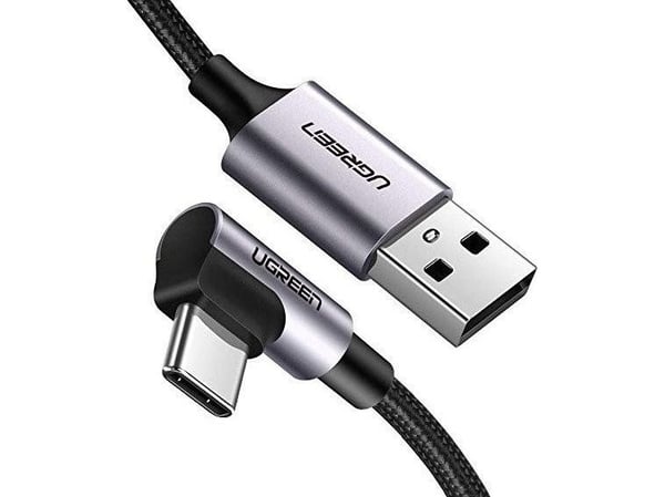 USB-kabel Ugreen USB-A - USB-C 3 m grå (UGR1130BLK)