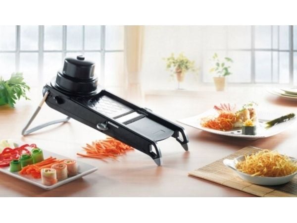 de Buyer La Mandoline Swing Plus - Mandoline slicer - 40 x 20 cm - röd