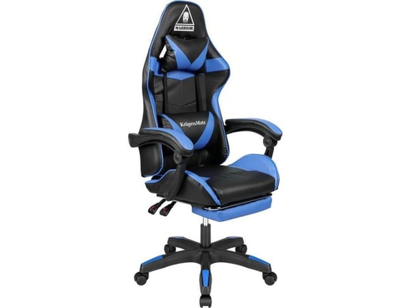 Gamingstol Kruger & Matz GX-150, svart/blå