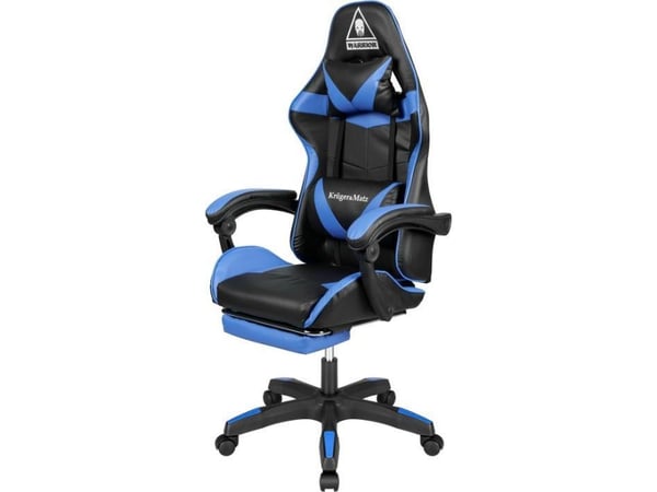 Gamingstol Kruger & Matz GX-150, svart/blå