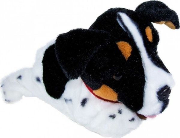 Madej interaktiv bamse Figo hund som reagerer på kommandoer Jack Russell Terrier