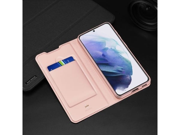 Dux Ducis Skin Pro Holster deksel flipdeksel til Samsung Galaxy S22 + (S22 Plus) - blå