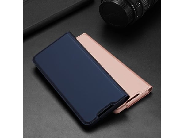 Dux Ducis Skin Pro Holster deksel flipdeksel til Samsung Galaxy S22 + (S22 Plus) - blå