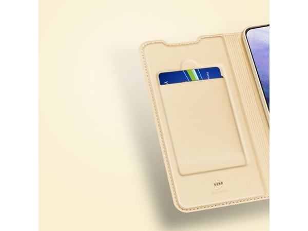Dux Ducis Skin Pro Holster deksel flipdeksel til Samsung Galaxy S22 + (S22 Plus) - blå