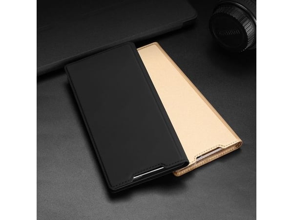 Dux Ducis Skin Pro hylsteretui med flipdeksel Samsung Galaxy S22 Ultra gull