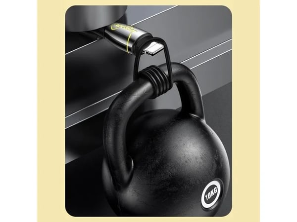 Joyroom USB-A till Lightning-kabel 2 m svart (6941237151001)